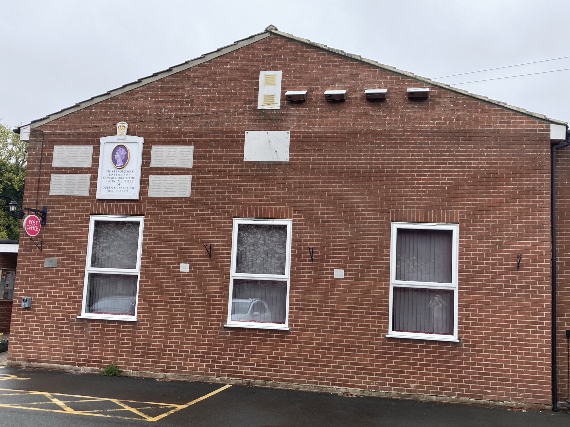 Additional nest boxes installed on Wenhaston Village Hall in 2025